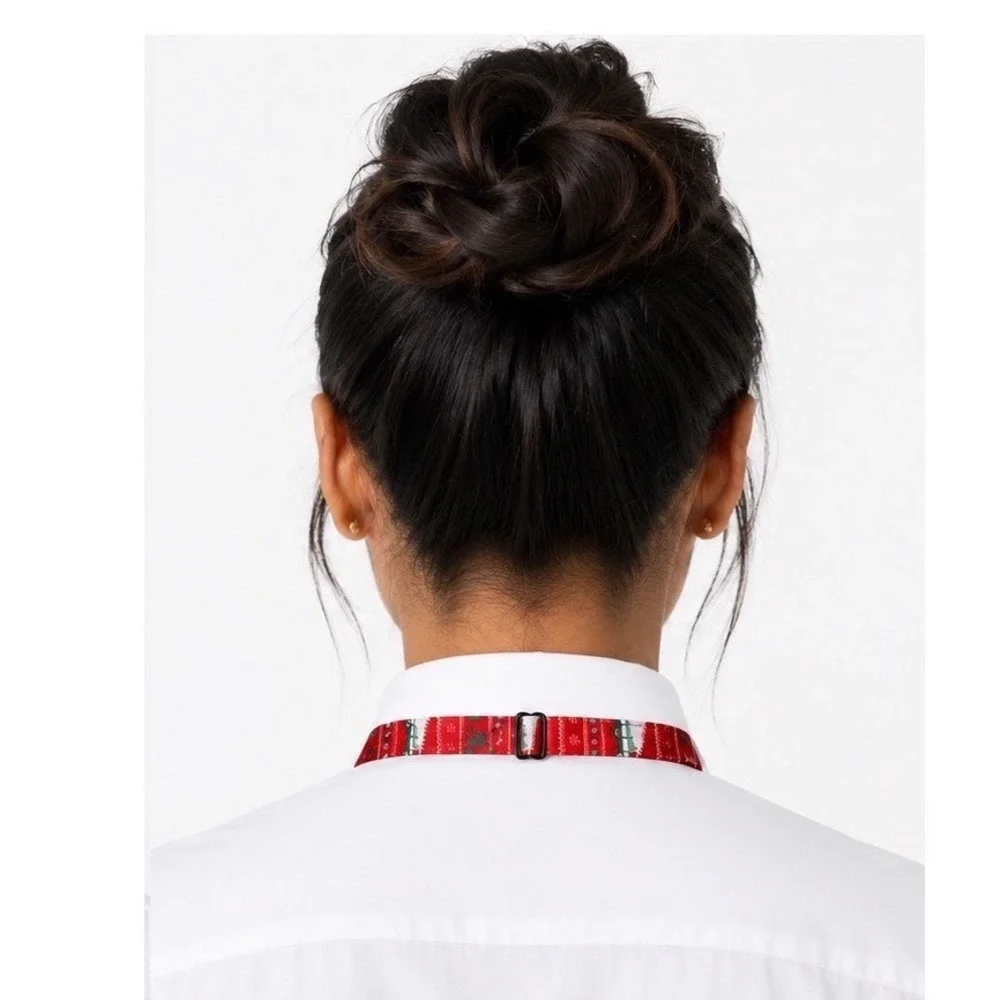 Lotsa Lites Flashing Holiday Bowtie Red Fair Isle Moose LED Christmas 113-03